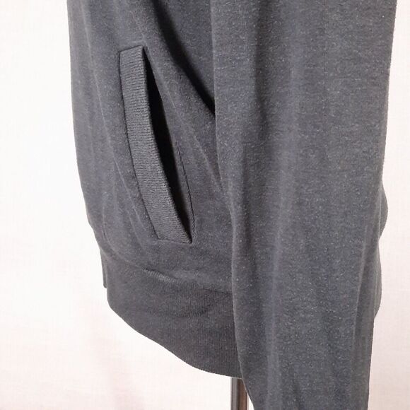 Banana Republic Women's Sweatshirt Size Small Jersey Buttoned Ribbed Shawl Neck - Picture 7 of 14